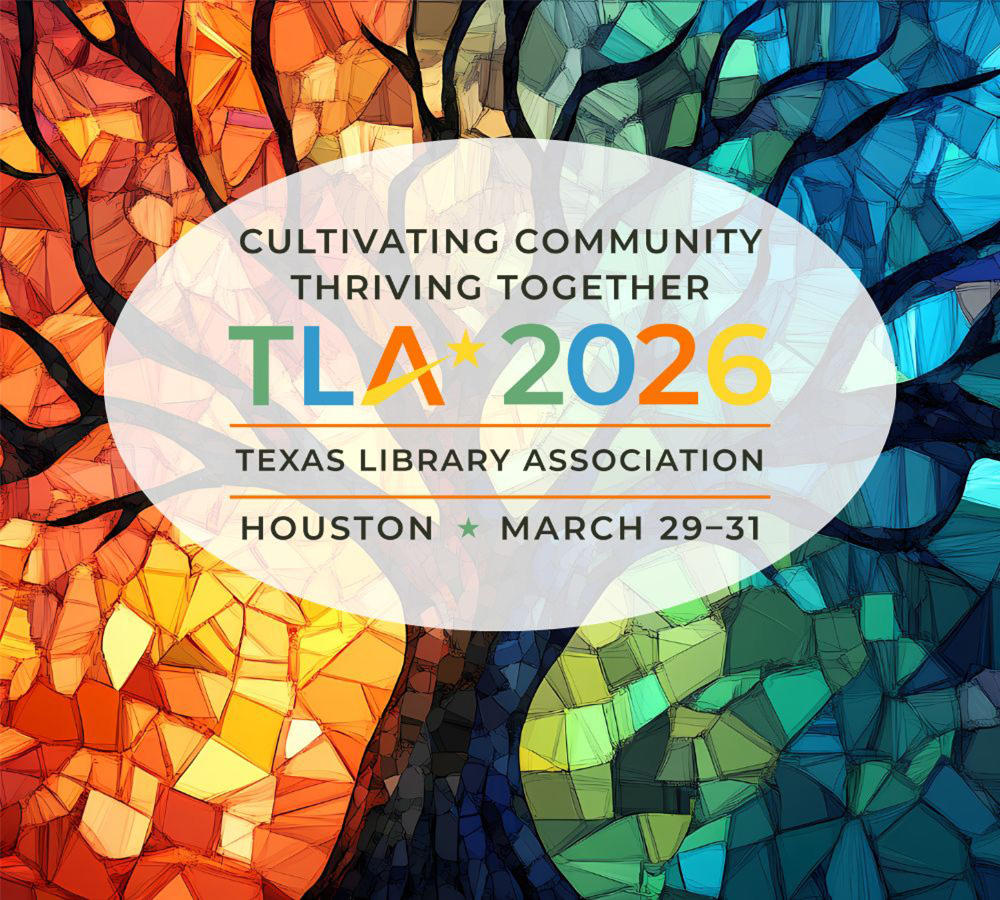 TLA Annual Conference 2026 Logo on multi-color tree mosaic