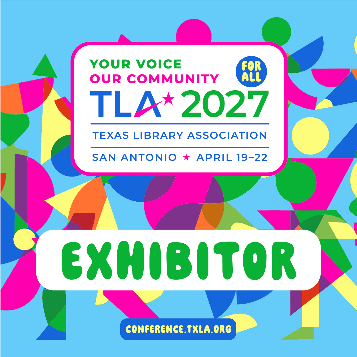 TLA 2027 Annual Conference-Exhibitor Web Badge